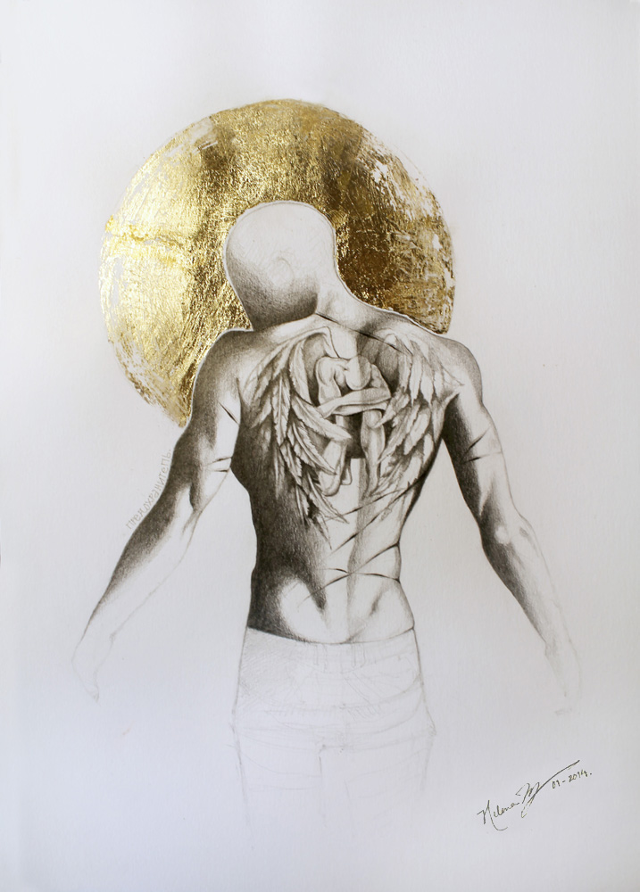717x1000 Gold Leaf Ratinha Vaidosa