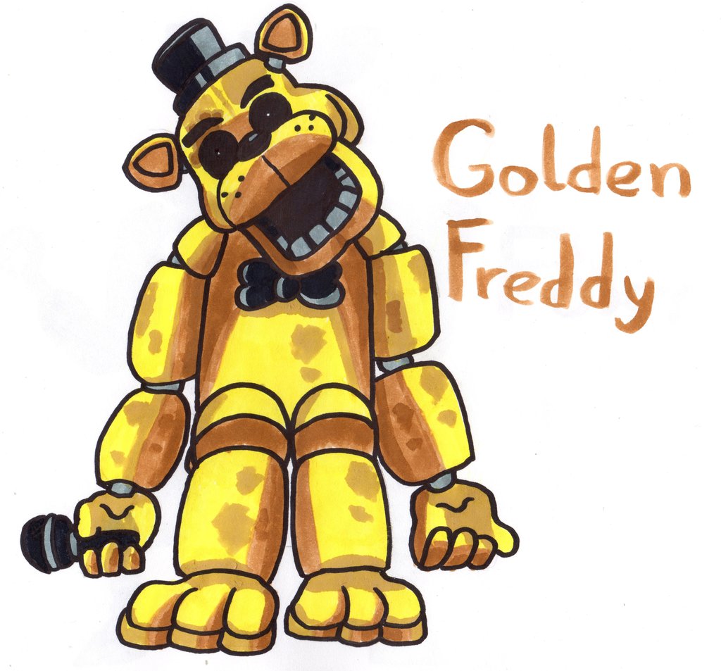 Golden Freddy By Patchikna On Deviantart Fnaf Drawings Anime Fnaf ...