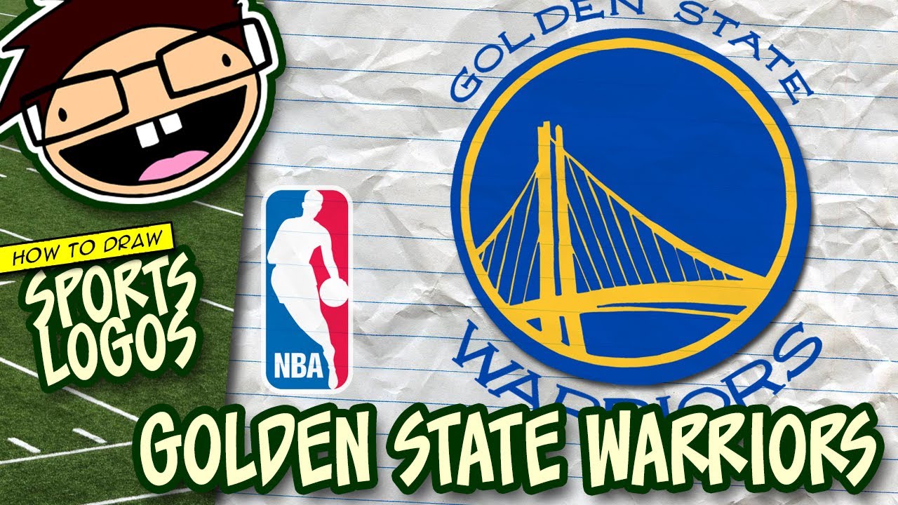 1280x720 How To Draw The Golden State Warriors Logo (Nba) Narrated Easy