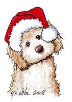 141x200 Stunning Goldendoodle Drawings And Illustrations For Sale