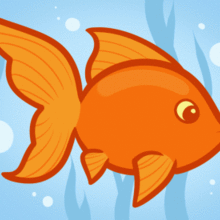 220x220 How To Draw How To Draw A Goldfish For Kids