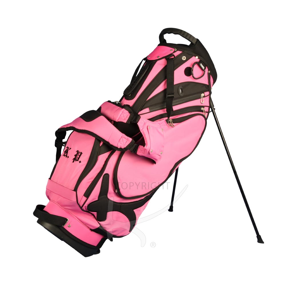 1000x1000 Golf Stand Bag In Pink. Nameinitials Kellermann