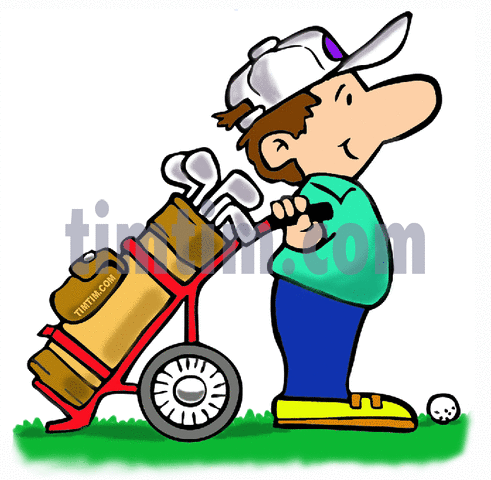 491x480 Free Drawing Of Golfer From The Category Sports