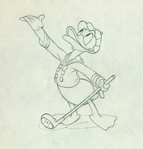 567x588 Donald's Golf Game Animation Sensations