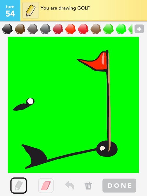 500x667 Golf Drawings
