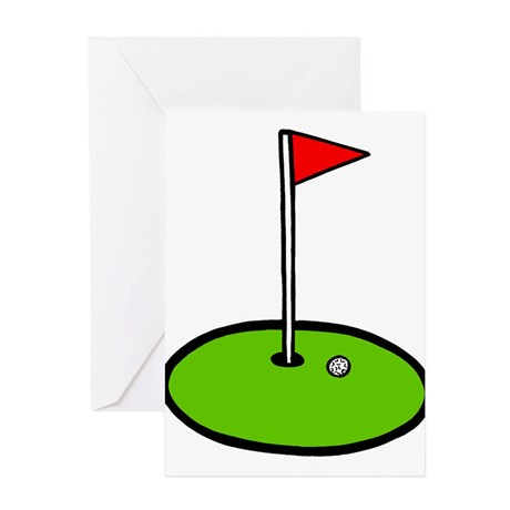 460x460 Golf Drawing Greeting Cards Golf, Custom Greeting Cards