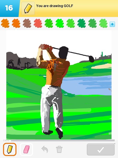 500x667 Golf Drawings