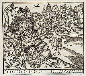 300x263 Goliath Drawings Fine Art America