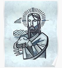 210x230 Good Shepherd Drawing Posters Redbubble