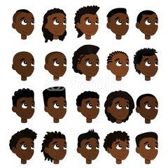 240x240 How To Draw African American Male Hair