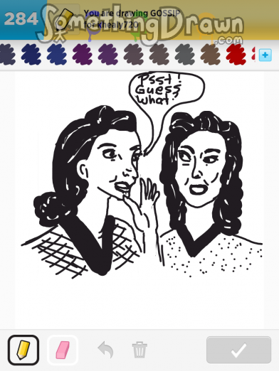 Gossip Drawing at GetDrawings | Free download