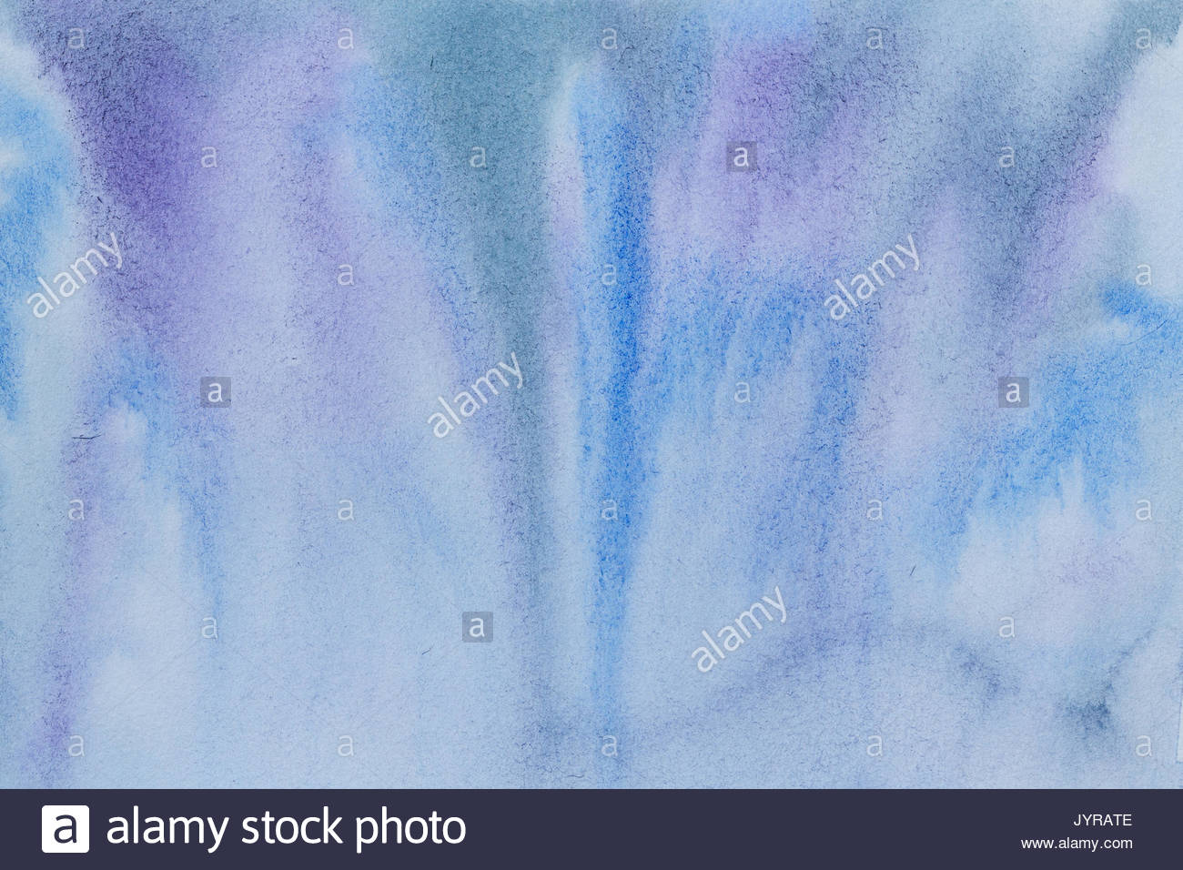1300x956 Ultramarine Blue Watercolor Abstraction Background. Gradient Stock