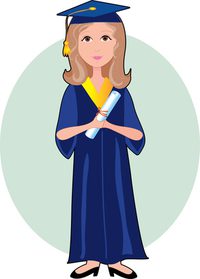 200x279 How To Draw A Graduation Gown Ehow