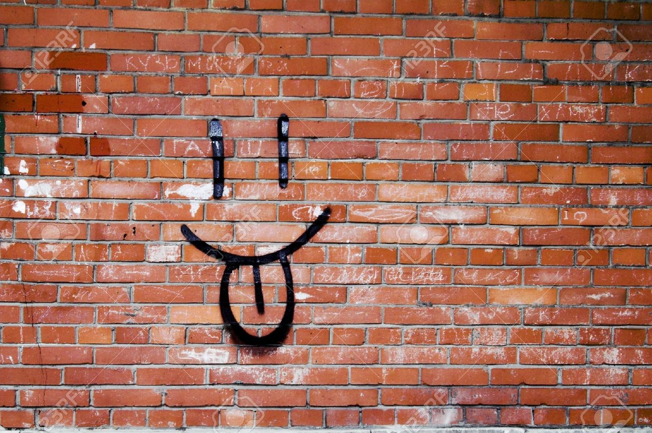 1300x865 Graffiti Brick Wall Background Drawing Graffiti Brick Wall Drawing