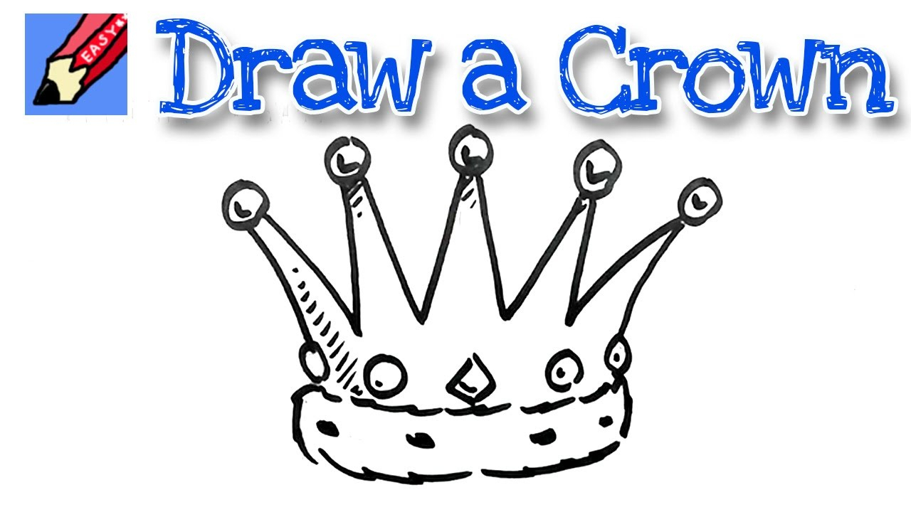 1280x720 Graffiti Crown Drawing How To Draw A Crown Real Easy