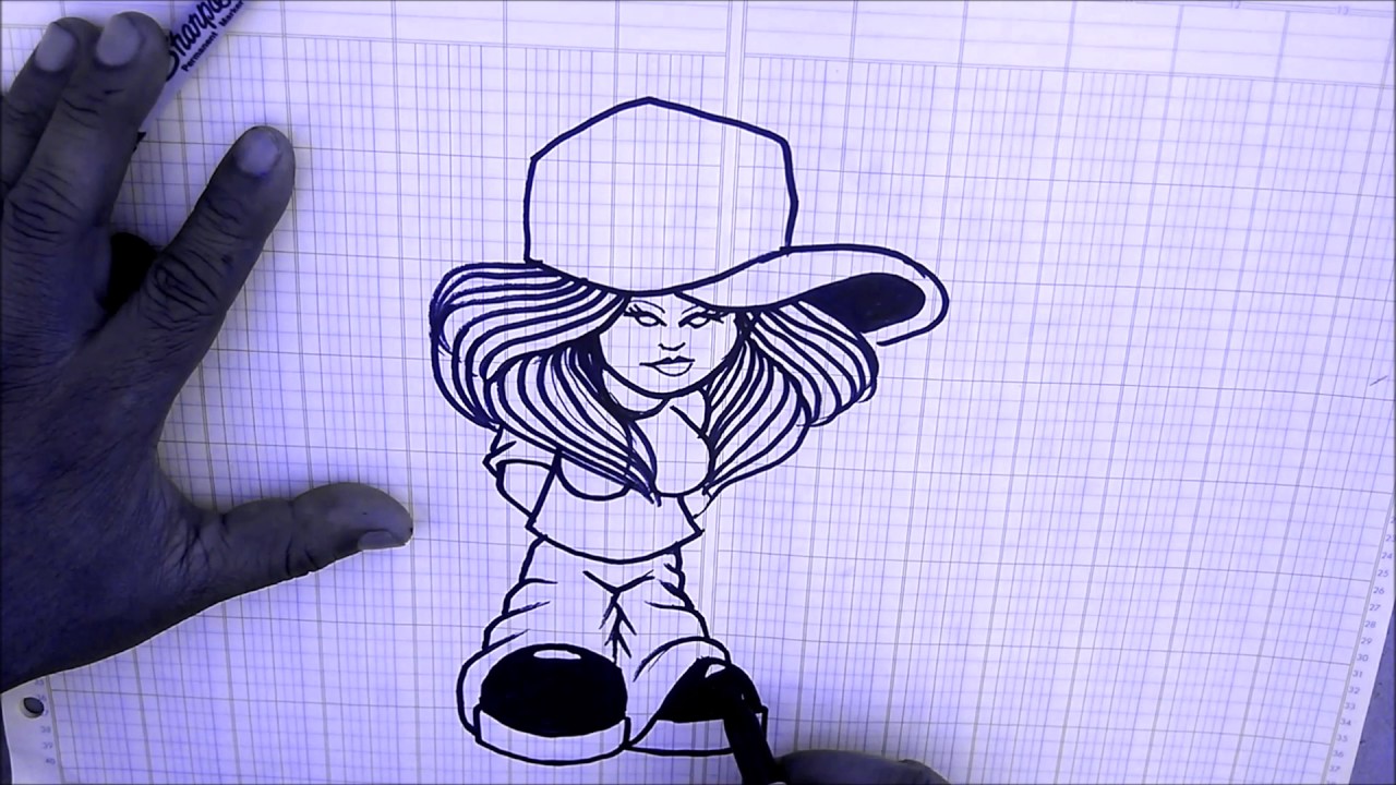 1280x720 How To Draw A Girl Character