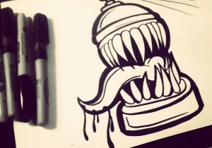 300x210 Spray Cans Graffiti