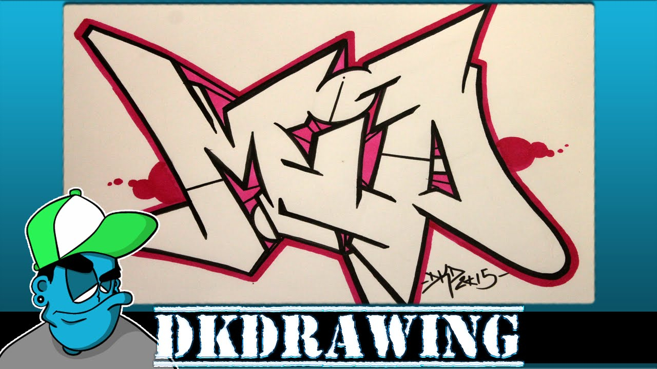 1280x720 Drawing Graffiti Names