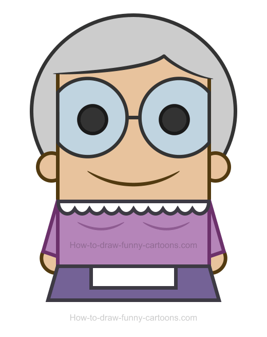 520x655 Grandma Clipart
