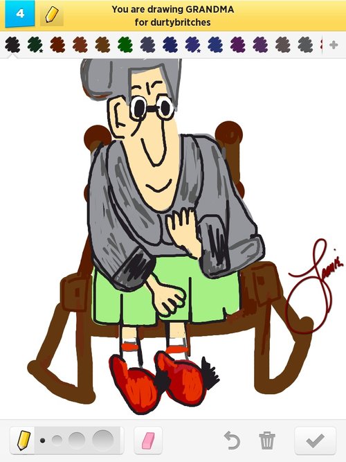 500x667 Grandma Drawings