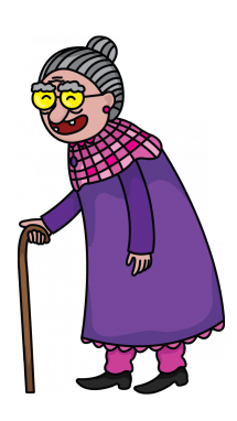 215x382 How To Draw A Grandmother, People, A Human, Easy Step By Step