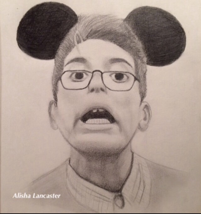 640x682 My Drawing Of Brandon Rogers As Grandpa