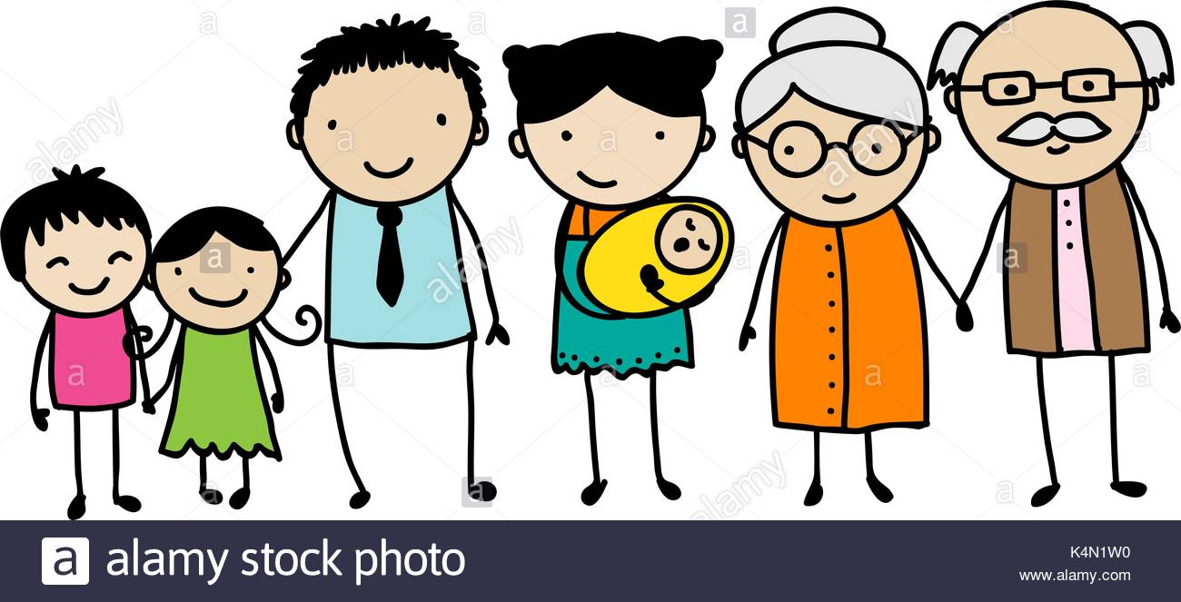 Grandparents Drawing at GetDrawings | Free download