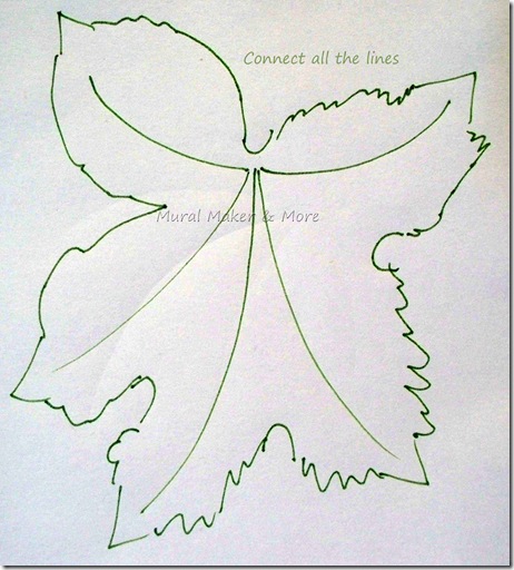462x512 Grape Leaf Template 5 Art Template, Leaves