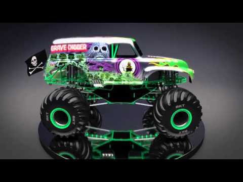 480x360 Grave Digger Chrome