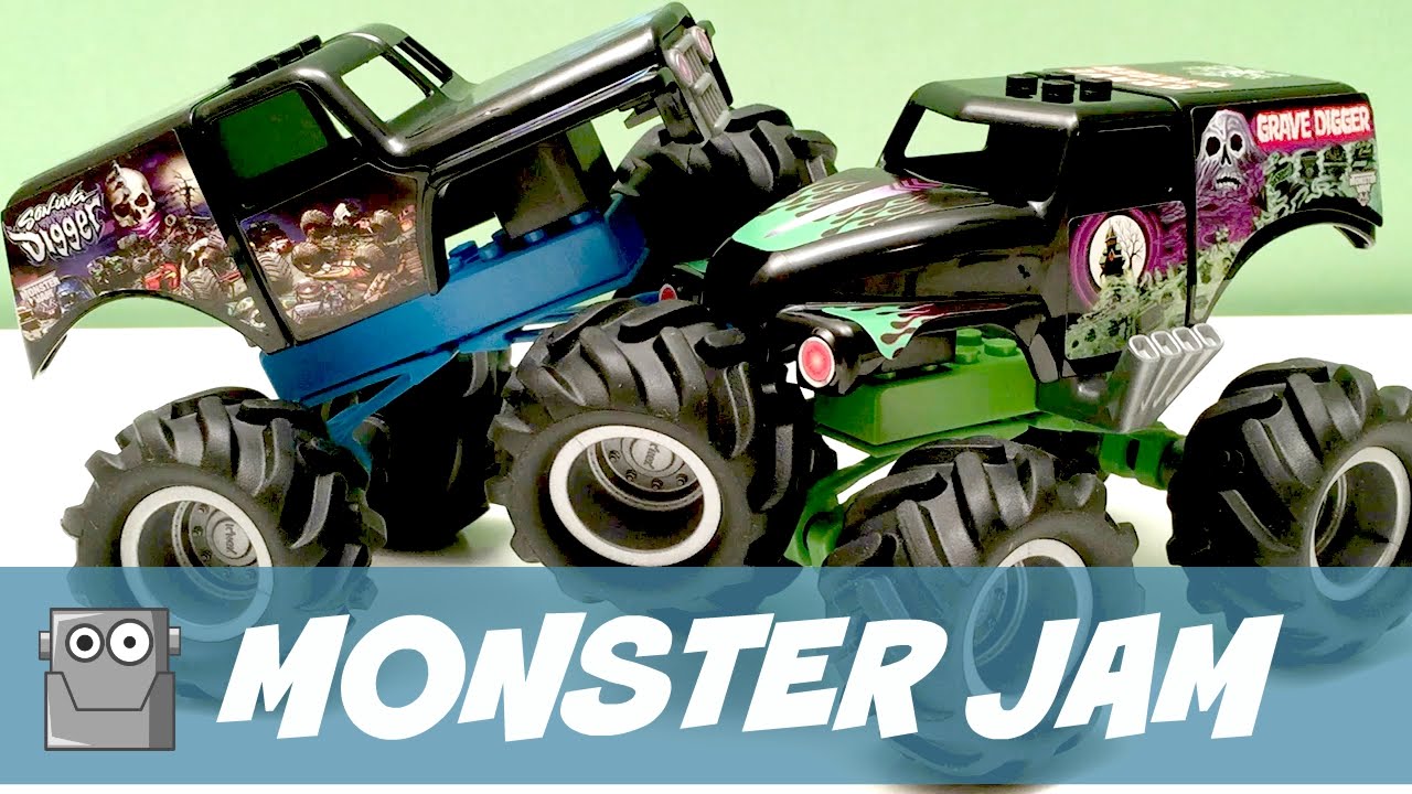 1280x720 Monster Jam K'Nex Grave Digger Monster Trucks