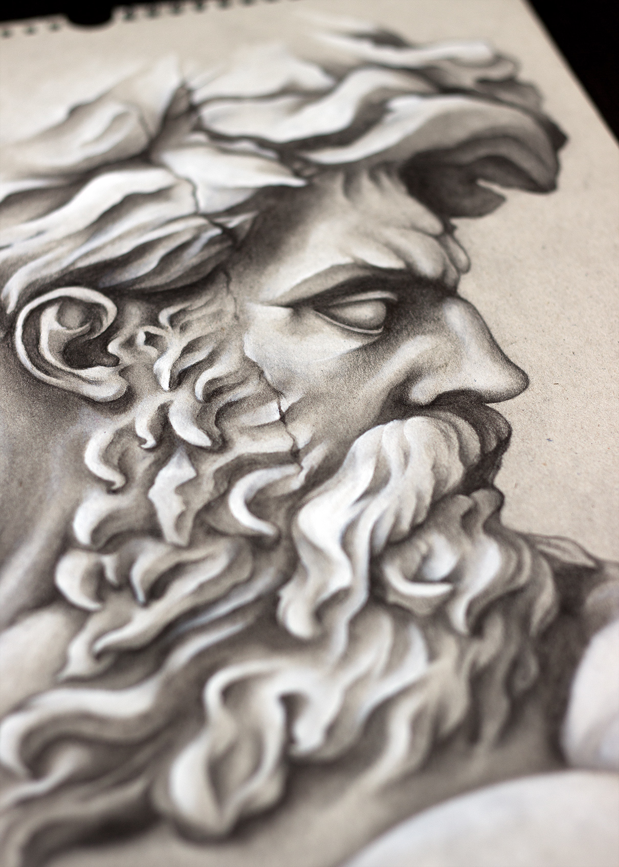 Greek God Drawing at GetDrawings | Free download