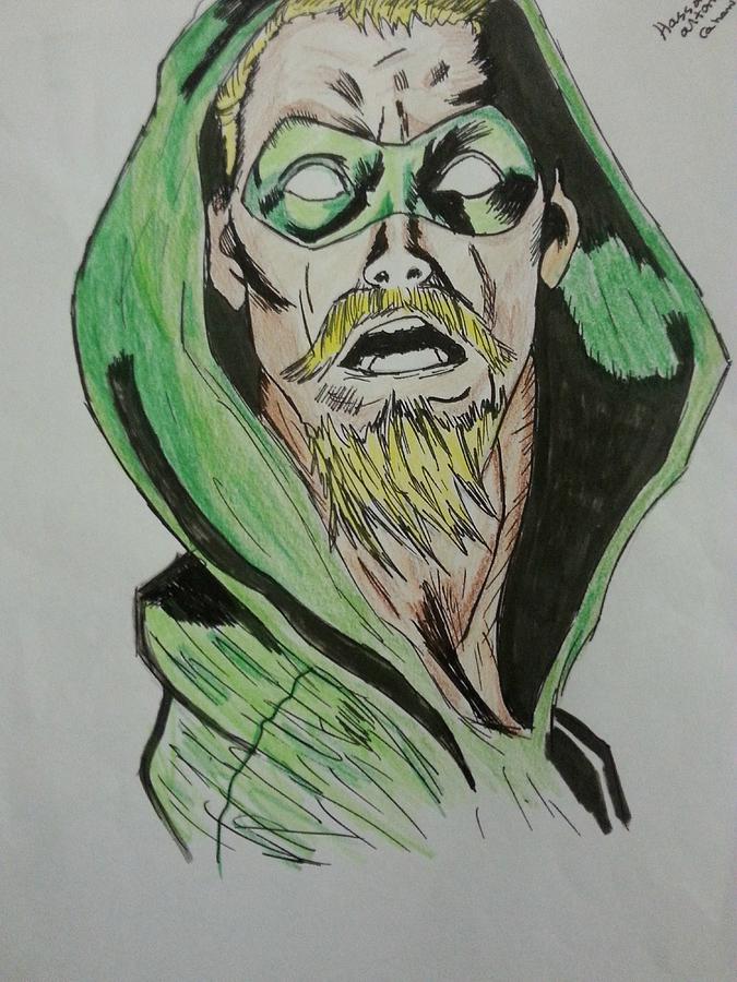 675x900 Arrow Drawing By Hassan Altamimi