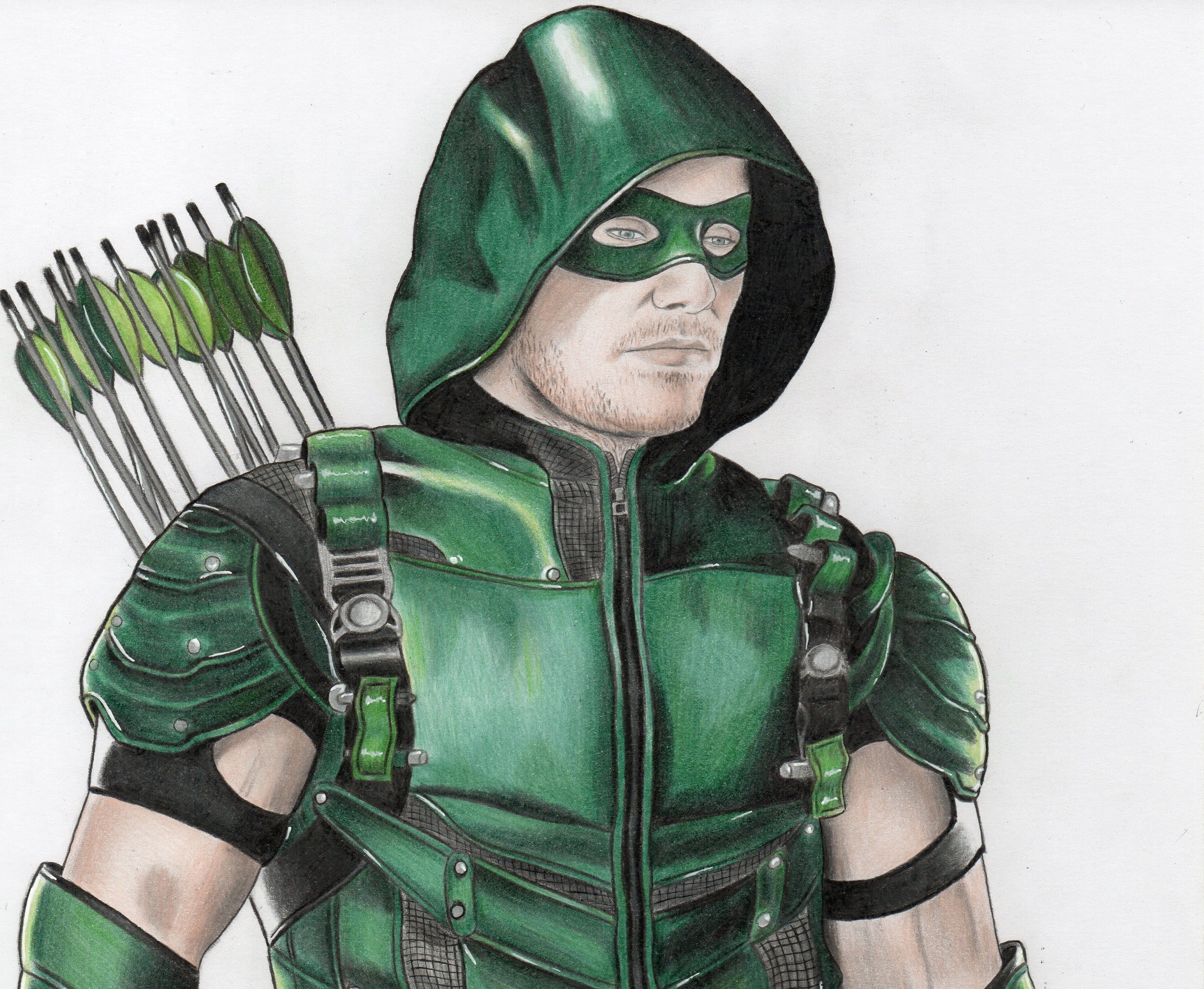 Green Arrow Drawing at GetDrawings | Free download