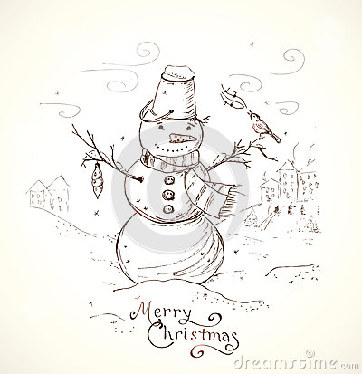 400x413 Christmas Drawings For Cards