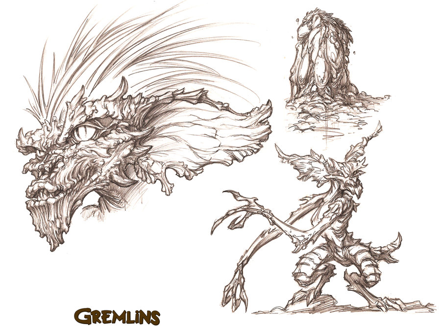 900x675 Gremlins 02 By Quinteroart