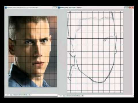 480x360 Photoshop Grid Drawing By Sheridanj