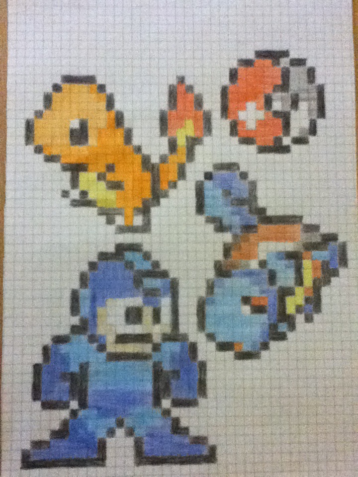 720x960 Grid Paper Drawings