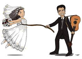 263x191 Znalezione Obrazy Dla Zapytania Bride And Groom Drawing