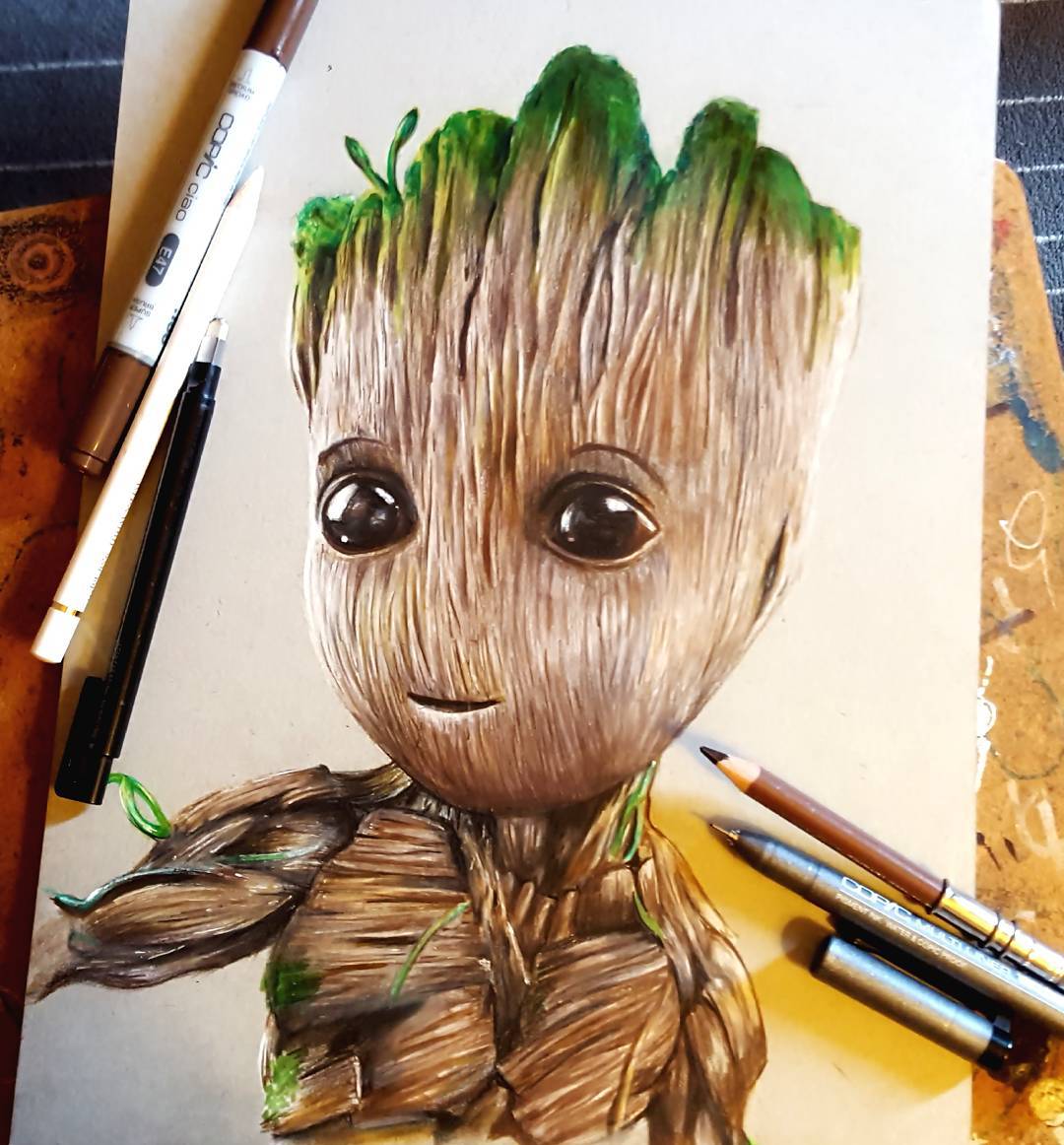 Groot Drawing At Getdrawings Com Free For Personal Use
