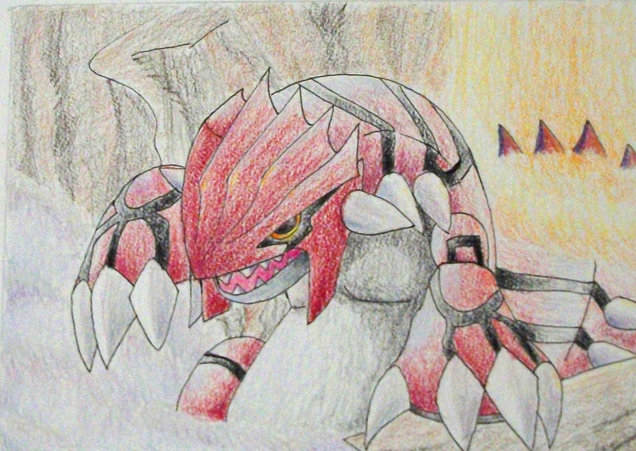 900x639 Groudon Drawing That I Made By Metalmario2345
