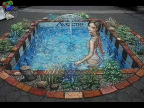 480x360 3d Drawings On The Ground