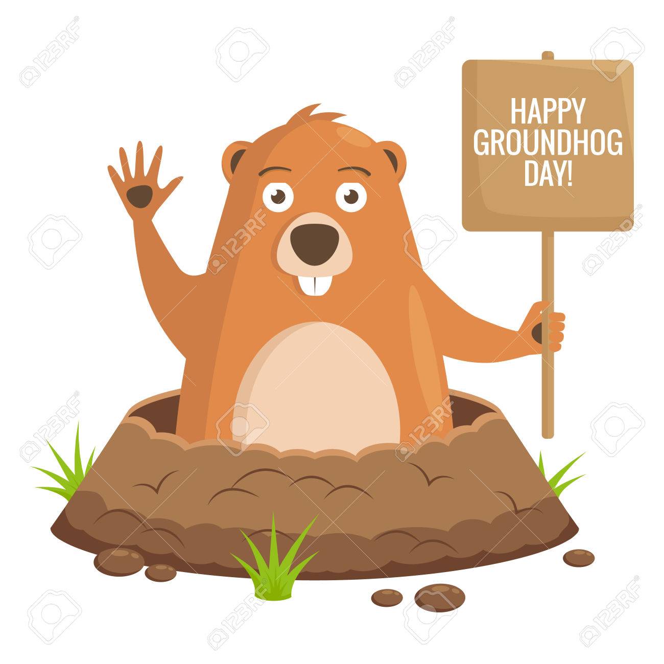 Ground Hog Drawing at GetDrawings | Free download