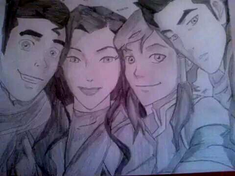 480x360 Team Avatar Group Drawing By Tiger Lace