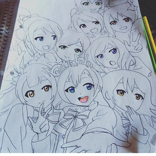 320x320 Wanna Some More Postes Charakter Love Live Group Animemanga