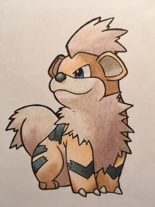 320x427 Growlithe Drawings On Paigeeworld. Pictures Of Growlithe