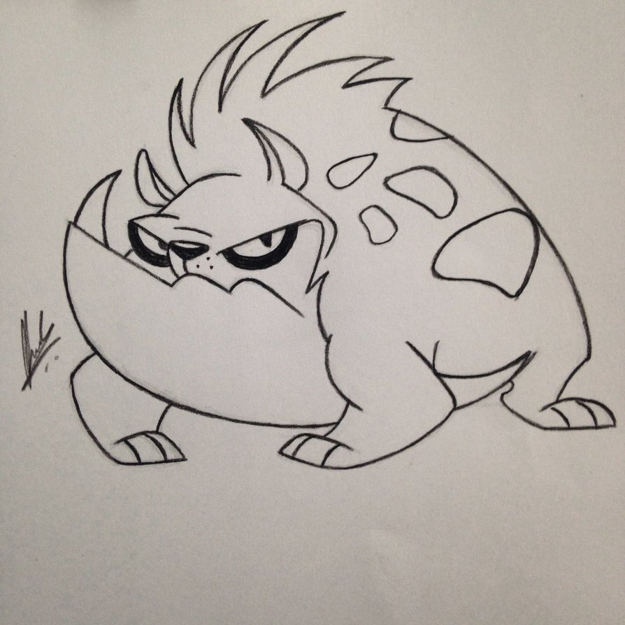 894x894 Guard Dog 3 By Easypencildraw