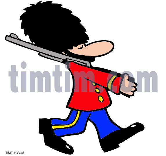 572x539 Free Drawing Of A Royal Guard From The Category Occupations +