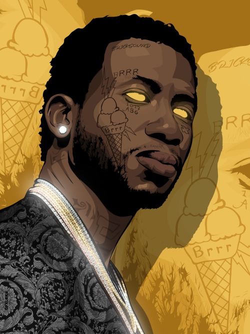 500x668 Gucci Mane Art Tumblr