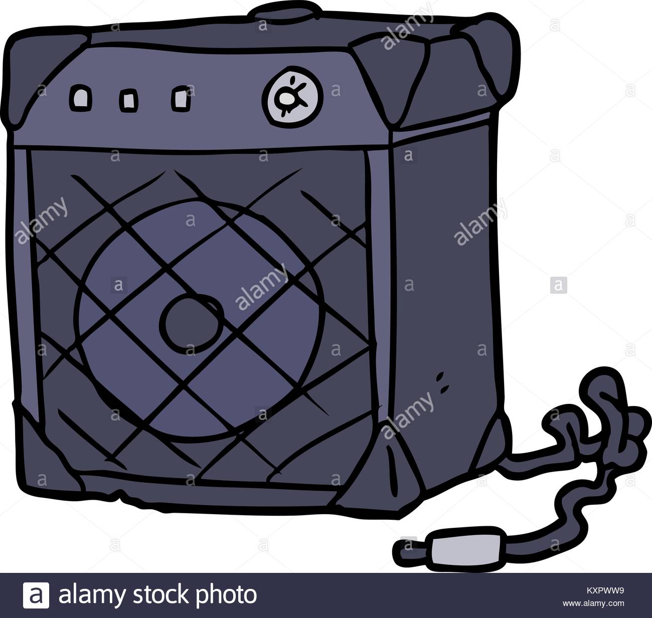 1300x1233 Cartoon Electric Guitar Amp Stock Vector Art Amp Illustration