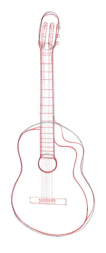 441x1054 Draw Guitars Guitars, Drawings And Sketchbooks